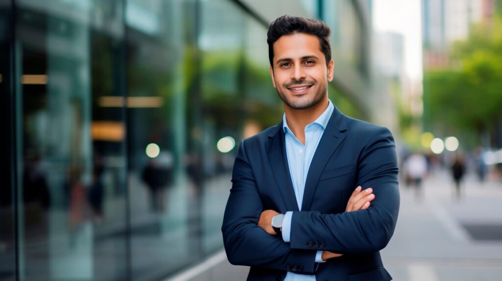 portrait businessman